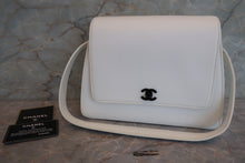 將圖片載入圖庫檢視器 CHANEL/シャネル ココマークショルダーバッグ キャビアスキン ホワイト ショルダーバッグ 700090065