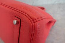 Load image into Gallery viewer, HERMES BIRKIN 35 Clemence leather Bougainvillier □M Engraving Hand bag 700060279