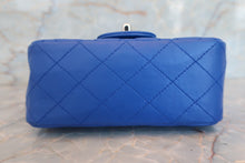 將圖片載入圖庫檢視器 CHANEL/シャネル ミニマトラッセシングルフラップチェーンショルダーバッグ ラムスキン ブルー/シルバー金具 ショルダーバッグ 700060011