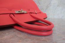 Load image into Gallery viewer, HERMES BIRKIN 35 Clemence leather Bougainvillier □M Engraving Hand bag 700060279