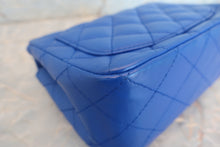 將圖片載入圖庫檢視器 CHANEL/シャネル ミニマトラッセシングルフラップチェーンショルダーバッグ ラムスキン ブルー/シルバー金具 ショルダーバッグ 700060011