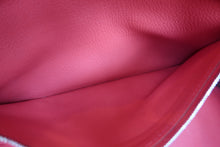 Load image into Gallery viewer, HERMES BIRKIN 35 Clemence leather Bougainvillier □M Engraving Hand bag 700060279