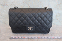 将图片加载到图库查看器,CHANEL/香奈儿 中号CF 双盖 双链 肩背包 荔枝皮 Black/Silver hadware(黑色/银色金属) 肩背包 800020211