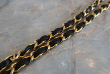 Load image into Gallery viewer, CHANEL Mini Matelasse single flap chain shoulder bag Lambskin Black/Gold hadware Shoulder bag 800070016