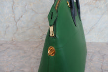 画像をギャラリービューアに読み込む, HERMES/エルメス ボリード35 クシュベル グリーン/ネイビー 〇Z刻印 ハンドバッグ 700060309