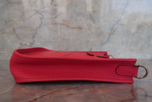 将图片加载到图库查看器,HERMES EVELYNE TPM Clemence leather Rose extreme C刻印 Shoulder bag 700120039