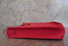 将图片加载到图库查看器,HERMES EVELYNE TPM Clemence leather Rose extreme C刻印 Shoulder bag 700120039
