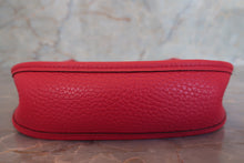 将图片加载到图库查看器,HERMES EVELYNE TPM Clemence leather Rose extreme C刻印 Shoulder bag 700120039