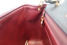 Load image into Gallery viewer, CHANEL Mini Matelasse single flap chain shoulder bag Lambskin Black/Gold hadware Shoulder bag 800070016