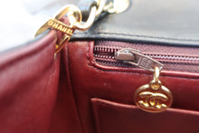 Load image into Gallery viewer, CHANEL Mini Matelasse single flap chain shoulder bag Lambskin Black/Gold hadware Shoulder bag 800070016