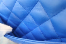 將圖片載入圖庫檢視器 CHANEL/シャネル ミニマトラッセシングルフラップチェーンショルダーバッグ ラムスキン ブルー/シルバー金具 ショルダーバッグ 700060011