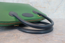 画像をギャラリービューアに読み込む, HERMES/エルメス ボリード35 クシュベル グリーン/ネイビー 〇Z刻印 ハンドバッグ 700060309