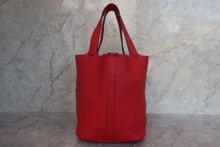 將圖片載入圖庫檢視器 HERMES/エルメス ピコタンロックGM トリヨンクレマンス ルージュカザック □R刻印 ハンドバッグ 700120004