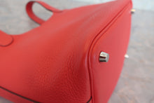 将图片加载到图库查看器,HERMES PICOTIN LOCK PM Clemence leather Rouge pivoine □R刻印 Hand bag 800080103
