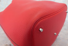 將圖片載入圖庫檢視器 HERMES/エルメス ピコタンロックGM トリヨンクレマンス ルージュカザック □R刻印 ハンドバッグ 700120004
