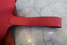 將圖片載入圖庫檢視器 HERMES/エルメス ピコタンロックGM トリヨンクレマンス ルージュカザック □R刻印 ハンドバッグ 700120004