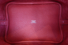 将图片加载到图库查看器,HERMES PICOTIN LOCK PM Clemence leather Rouge pivoine □R刻印 Hand bag 800080103