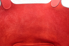 将图片加载到图库查看器,HERMES PICOTIN LOCK PM Clemence leather Rouge pivoine □R刻印 Hand bag 800080103