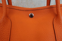 画像をギャラリービューアに読み込む, HERMES/エルメス ガーデンパーティPM ネゴンダ オレンジ □O刻印 トートバッグ 800030180