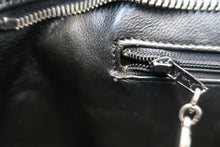 画像をギャラリービューアに読み込む, CHANEL/シャネル 復刻トート キャビアスキン ブラック/シルバー金具 トートバッグ 800020137