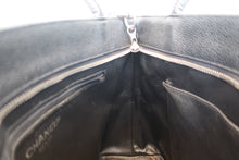 画像をギャラリービューアに読み込む, CHANEL/シャネル 復刻トート キャビアスキン ブラック/シルバー金具 トートバッグ 800020137