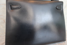 Load image into Gallery viewer, HERMES KELLY 32 Box carf leather Black Shoulder bag 700060289