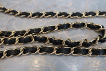 Load image into Gallery viewer, CHANEL Mini matelasse chain shoulder bag Lambskin Black/Gold hadware Shoulder bag 700090095