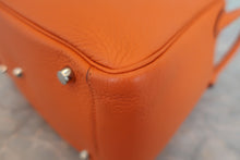 画像をギャラリービューアに読み込む, HERMES/エルメス リンディ30 トリヨンクレマンス オレンジ X刻印 ショルダーバッグ 800050097