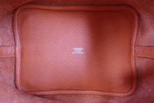 Load image into Gallery viewer, HERMES PICOTIN LOCK PM Clemence leather Feu □R Engraving Hand bag 800030177