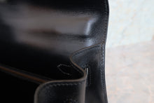 Load image into Gallery viewer, HERMES KELLY 32 Box carf leather Black Shoulder bag 700060289
