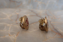 將圖片載入圖庫檢視器 CHANEL/シャネル ココマークラインストーンイヤリング 金メッキ ゴールド イヤリング 300120152