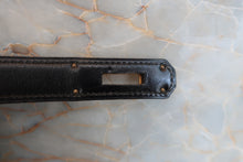 Load image into Gallery viewer, HERMES KELLY 32 Box carf leather Black Shoulder bag 700060289