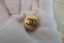 將圖片載入圖庫檢視器 CHANEL/シャネル ココマークラインストーンイヤリング 金メッキ ゴールド イヤリング 300120152