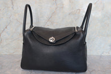 将图片加载到图库查看器,HERMES LINDY 30 Clemence leather Black □J刻印 Shoulder bag 700120021