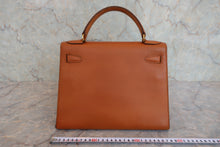 画像をギャラリービューアに読み込む, HERMES/エルメス ケリー28 クシュベル ブラウン 〇L刻印 ハンドバッグ 800050050