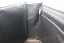 Load image into Gallery viewer, CHANEL Medium Matelasse Single Flap chain shoulder bag Caviar skin Black/Silver hadware Shoulder bag 800060190