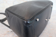 将图片加载到图库查看器,HERMES LINDY 30 Clemence leather Black □J刻印 Shoulder bag 700120021