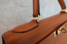 画像をギャラリービューアに読み込む, HERMES/エルメス ケリー28 クシュベル ブラウン 〇L刻印 ハンドバッグ 800050050