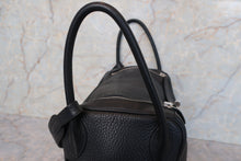 将图片加载到图库查看器,HERMES LINDY 30 Clemence leather Black □J刻印 Shoulder bag 700120021