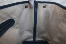 画像をギャラリービューアに読み込む, HERMES/エルメス ガーデンパーティPM ネゴンダ ブルートンペット T刻印 トートバッグ 800030211