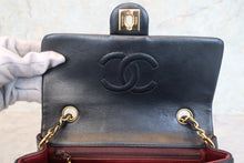 画像をギャラリービューアに読み込む, CHANEL/シャネル ミニマトラッセシングルフラップチェーンショルダーバッグ ラムスキン ブラック/ゴールド金具 ショルダーバッグ 800010019