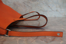 画像をギャラリービューアに読み込む, HERMES/エルメス ピコタンロックMM トリヨンクレマンス オレンジ □O刻印 ハンドバッグ 800030154