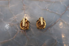 Load image into Gallery viewer, CHANEL CC mark earring Gold plate Gold Earring 700080093