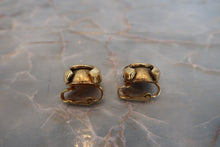 Load image into Gallery viewer, CHANEL CC mark earring Gold plate Gold Earring 700080093