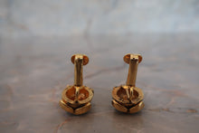 Load image into Gallery viewer, CHANEL CC mark earring Gold plate Gold Earring 700080093