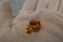 Load image into Gallery viewer, CHANEL CC mark earring Gold plate Gold Earring 700080093