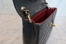 將圖片載入圖庫檢視器 CHANEL/シャネル マトラッセチェーンショルダーバッグ ラムスキン ブラック/ゴールド金具 ショルダーバッグ 700090099