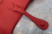 将图片加载到图库查看器,HERMES EVELYNE 2PM Epsom leather Rouge garance □I刻印 Shoulder bag 800050051