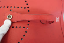 将图片加载到图库查看器,HERMES EVELYNE 2PM Epsom leather Rouge garance □I刻印 Shoulder bag 800050051