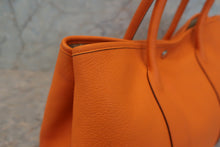 画像をギャラリービューアに読み込む, HERMES/エルメス ガーデンパーティPM ネゴンダ オレンジ □O刻印 トートバッグ 700120170